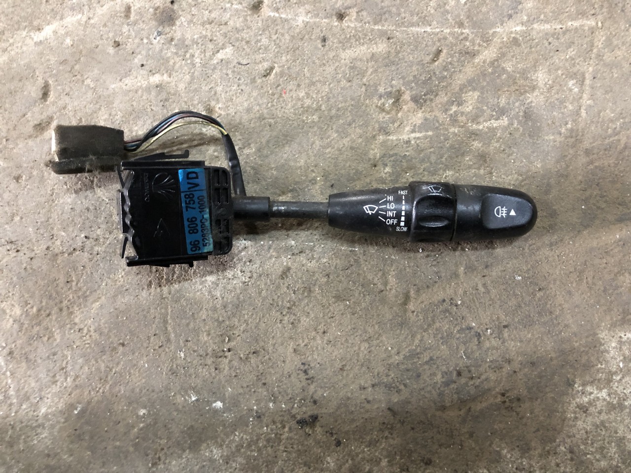 Переключатель подрулевой дворников Chevrolet Aveo T200/T250