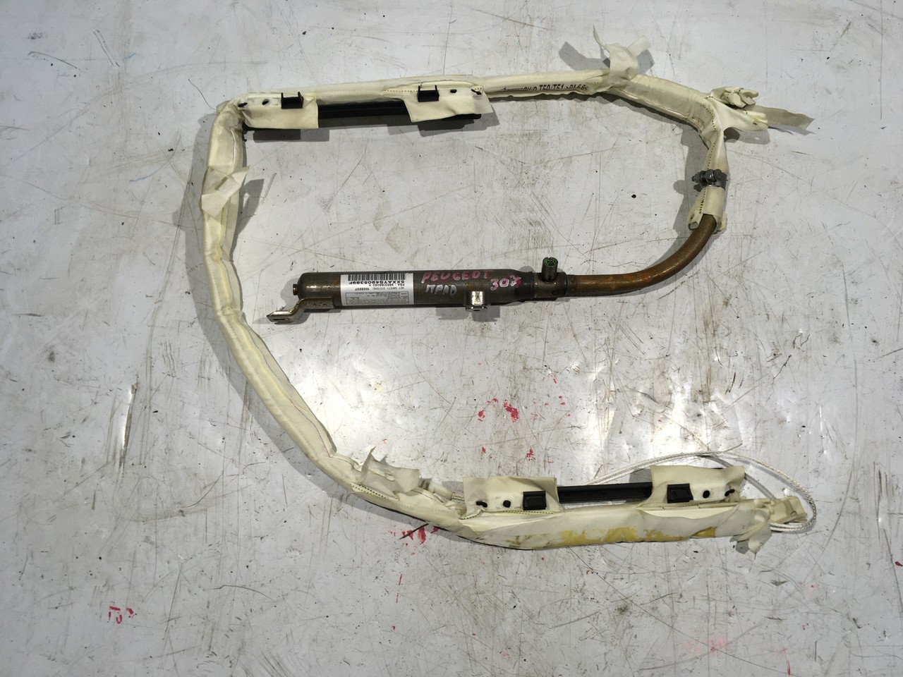 Подушка безопасности боковая правая Peugeot 307