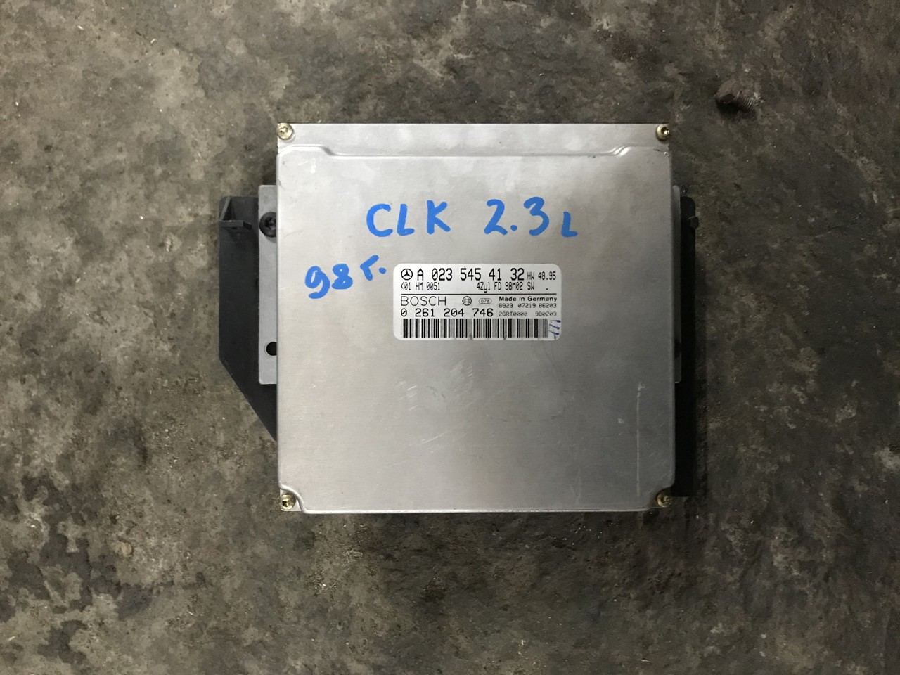 Блок управления двигателем Mercedes-Benz CLK-class C208
