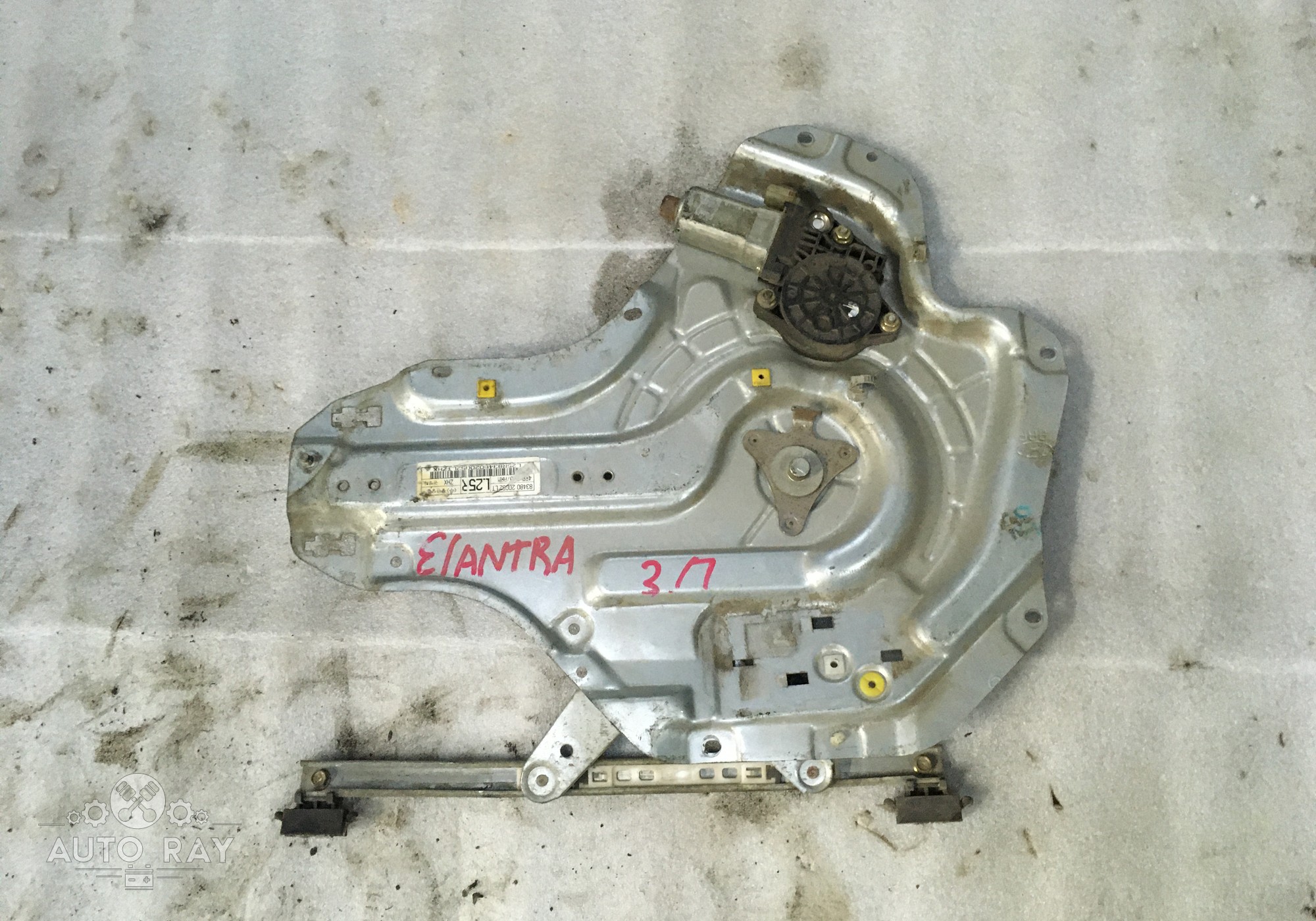 834022D010 Стеклоподъемник электрический задний правый для Hyundai Elantra XD/XD2 (с 2000 по 2006)