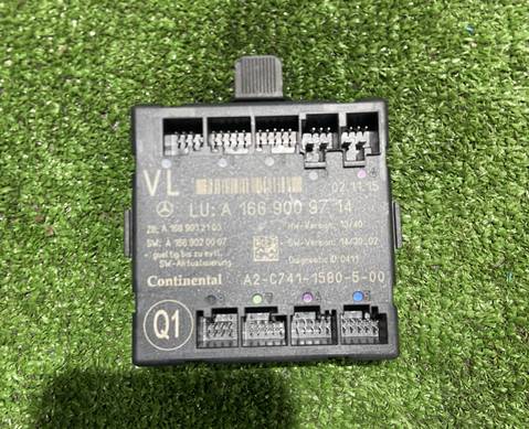 A1669009714 Блок комфорта передней левой двери для Mercedes-Benz GLE W166 (с 2015 по 2018)