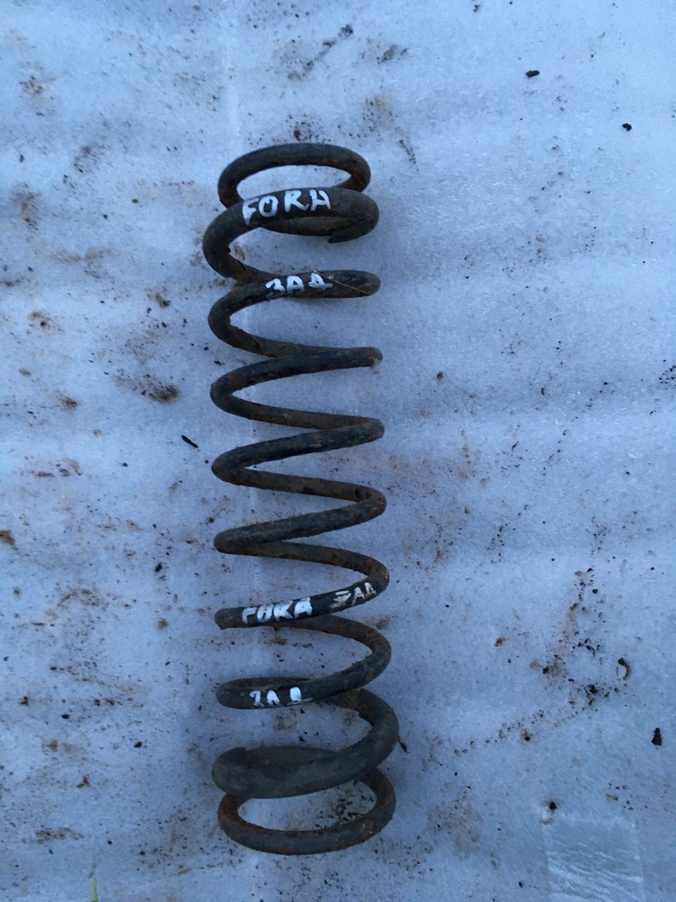 Пружина подвески задняя Chery Fora / A5
