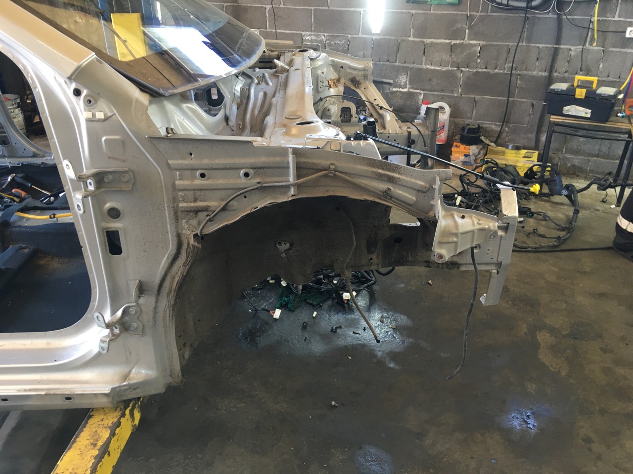 Лонжерон правый Kia Rio X-Line