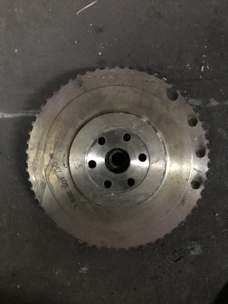 Маховик двигателя Skoda Fabia I