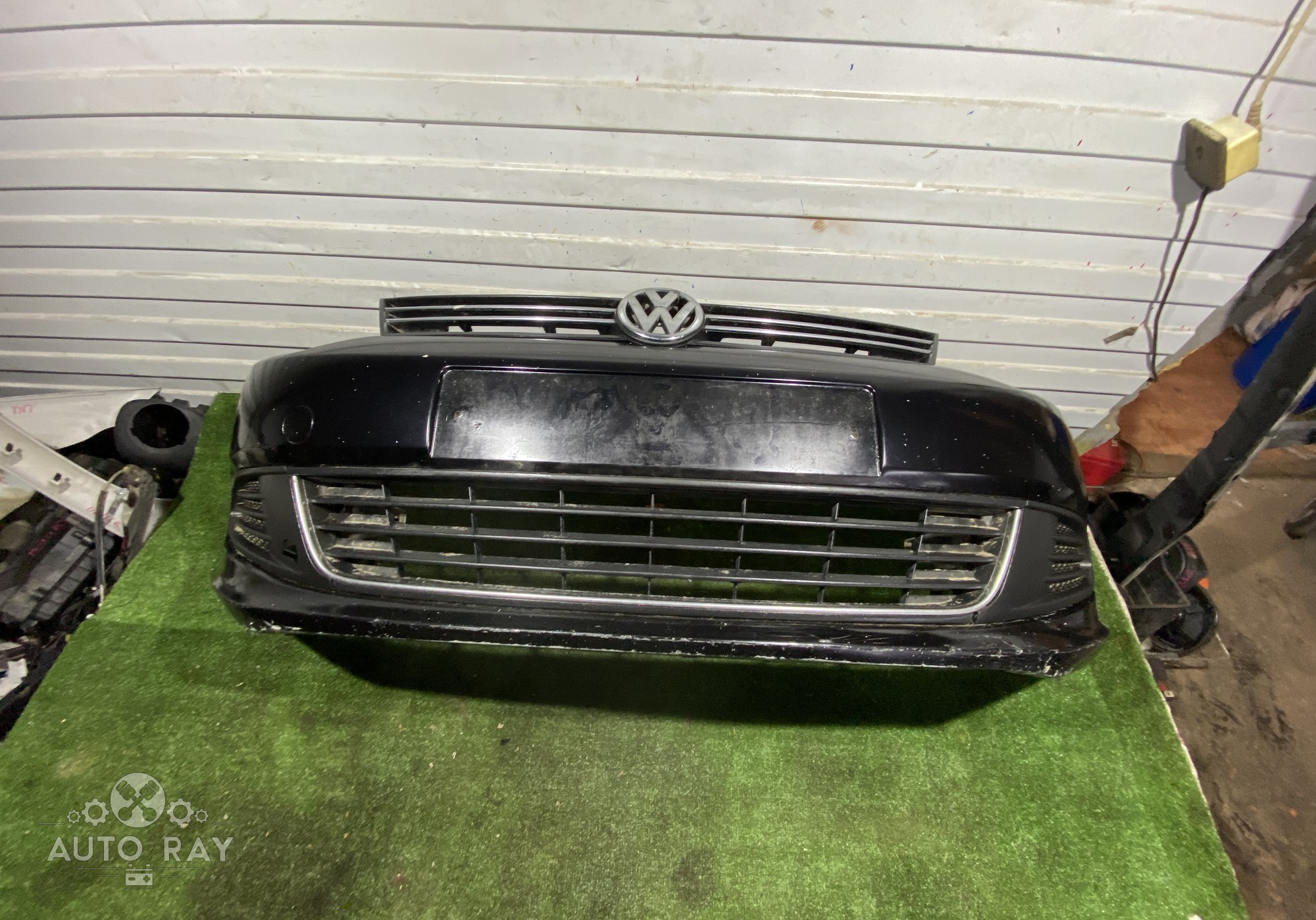 6RU807221 Бампер передний в сборе для Volkswagen Polo V (с 2009 по 2020)