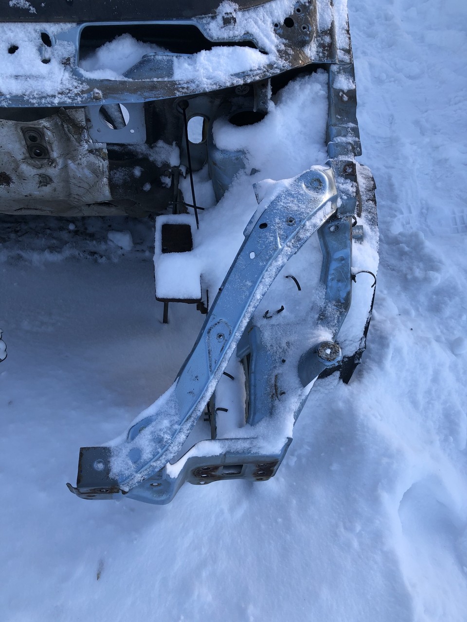 Лонжерон левый Chery Kimo / A1