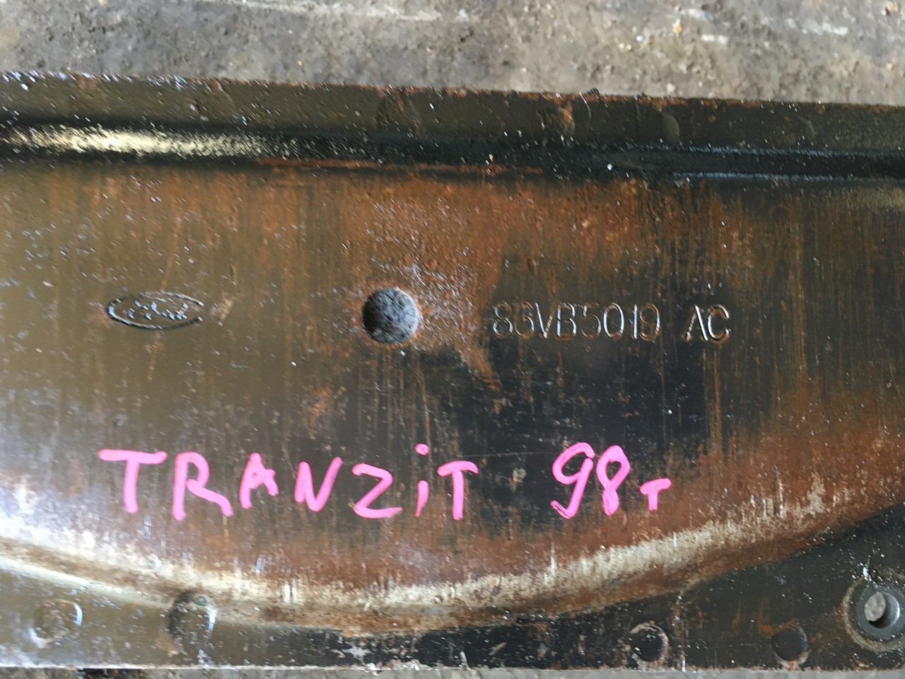 Балка передняя (подрамник) Ford Transit V