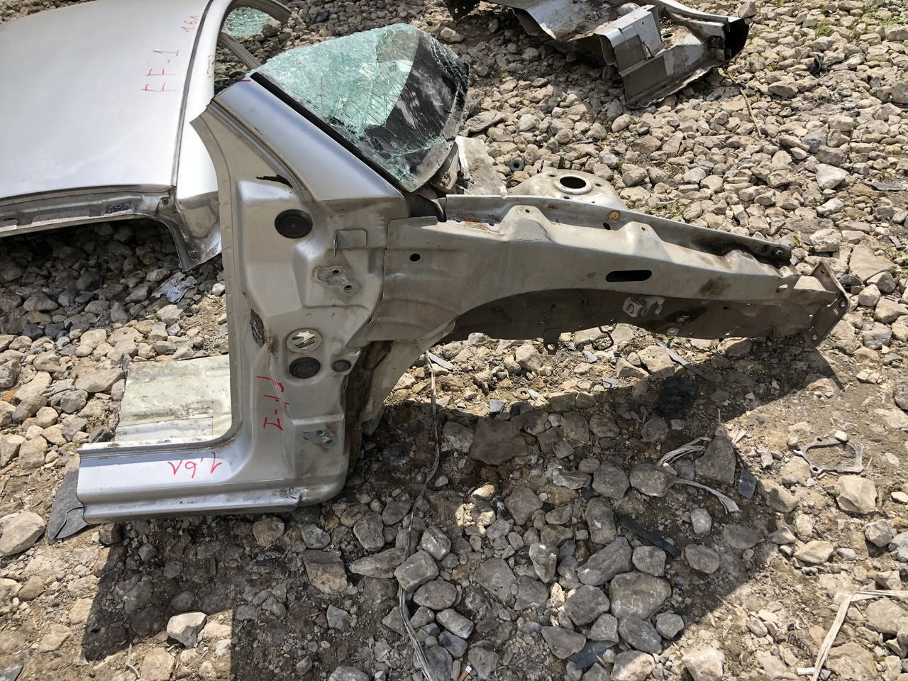 Лонжерон передний правый Opel Omega B