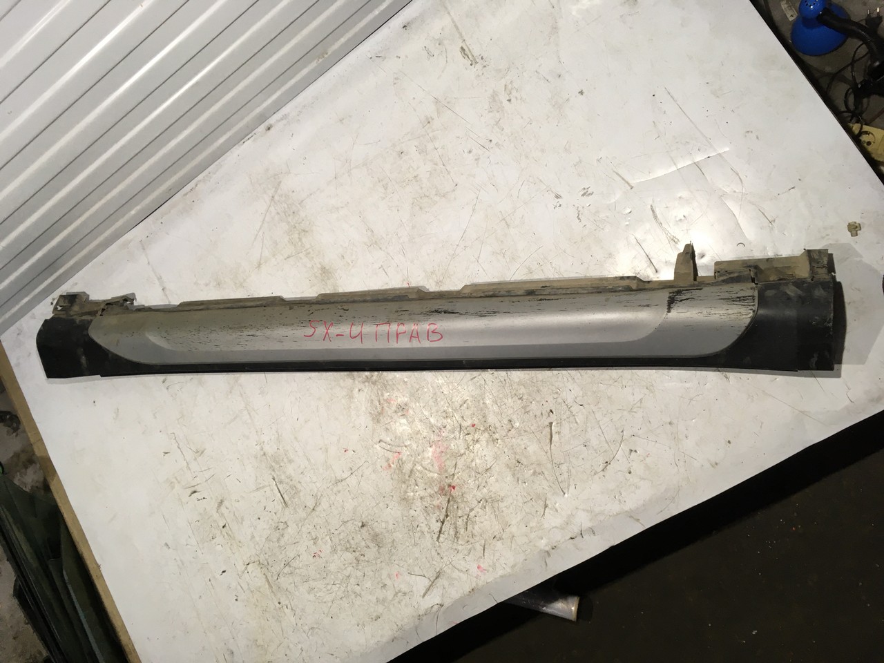 Накладка на порог правая(наружная) Suzuki SX4 II S-cross