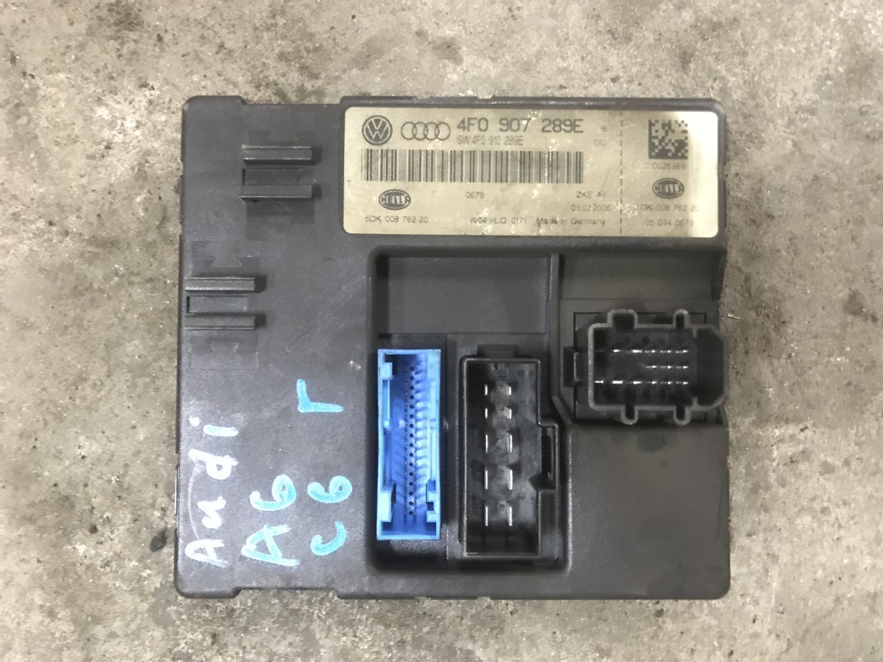 Блок комфорта Audi A6 C6