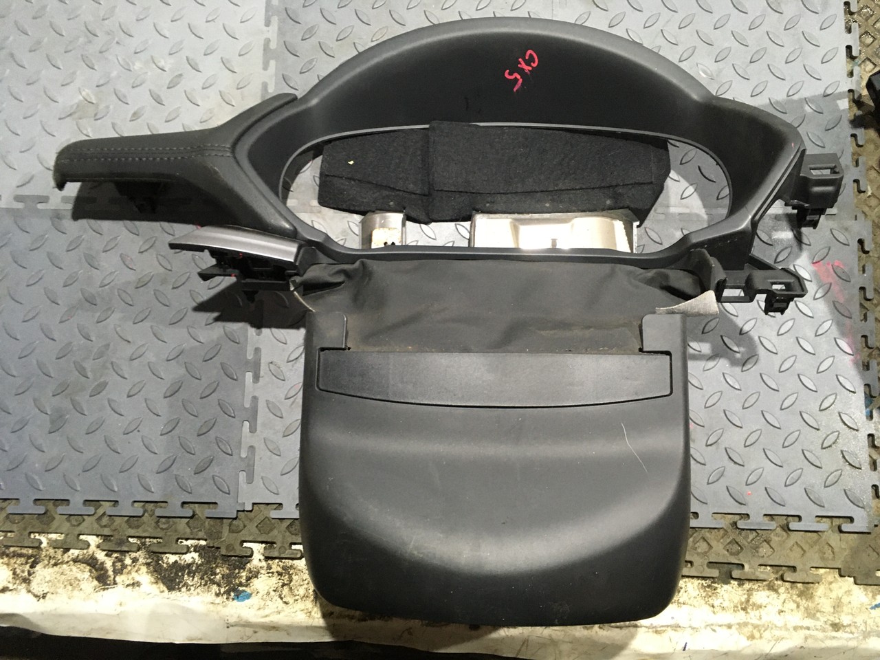 Накладка на панель приборов + обшивка колонки Mazda CX-5 II