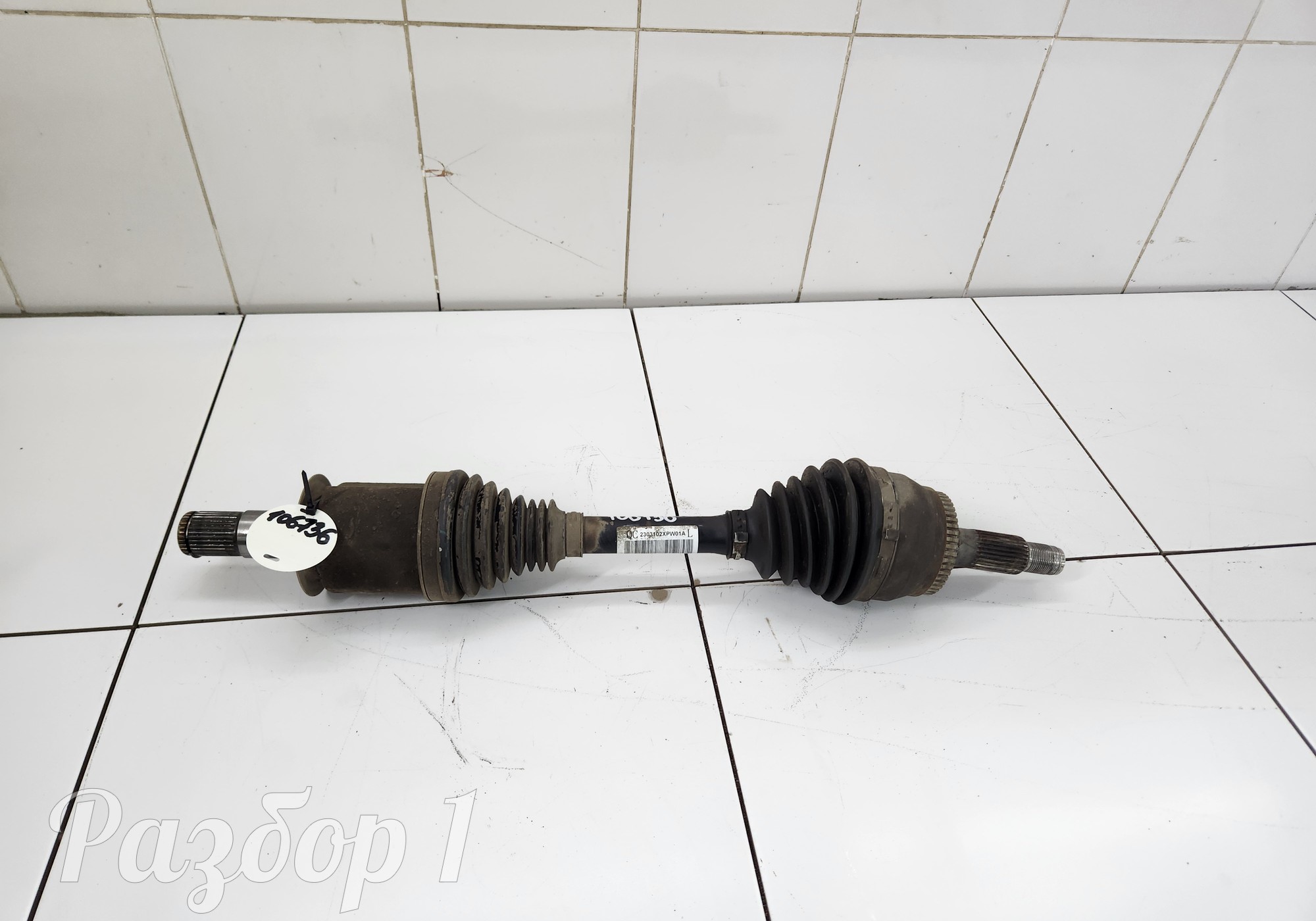 2303102XPW01A Полуось (привод) передний левый для Great Wall Poer (с 2019)