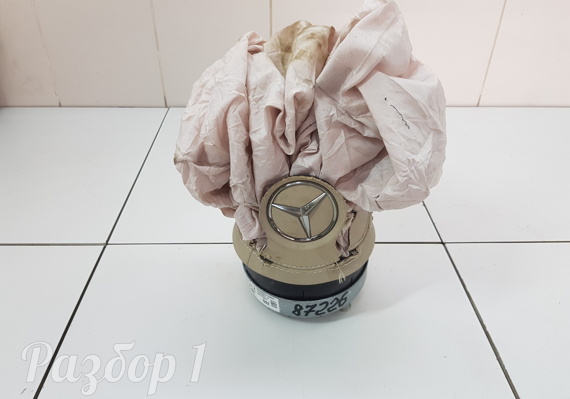 A00086086008R85 Подушка безопасности водителя для Mercedes-Benz S-class W222 (с 2013 по 2020)