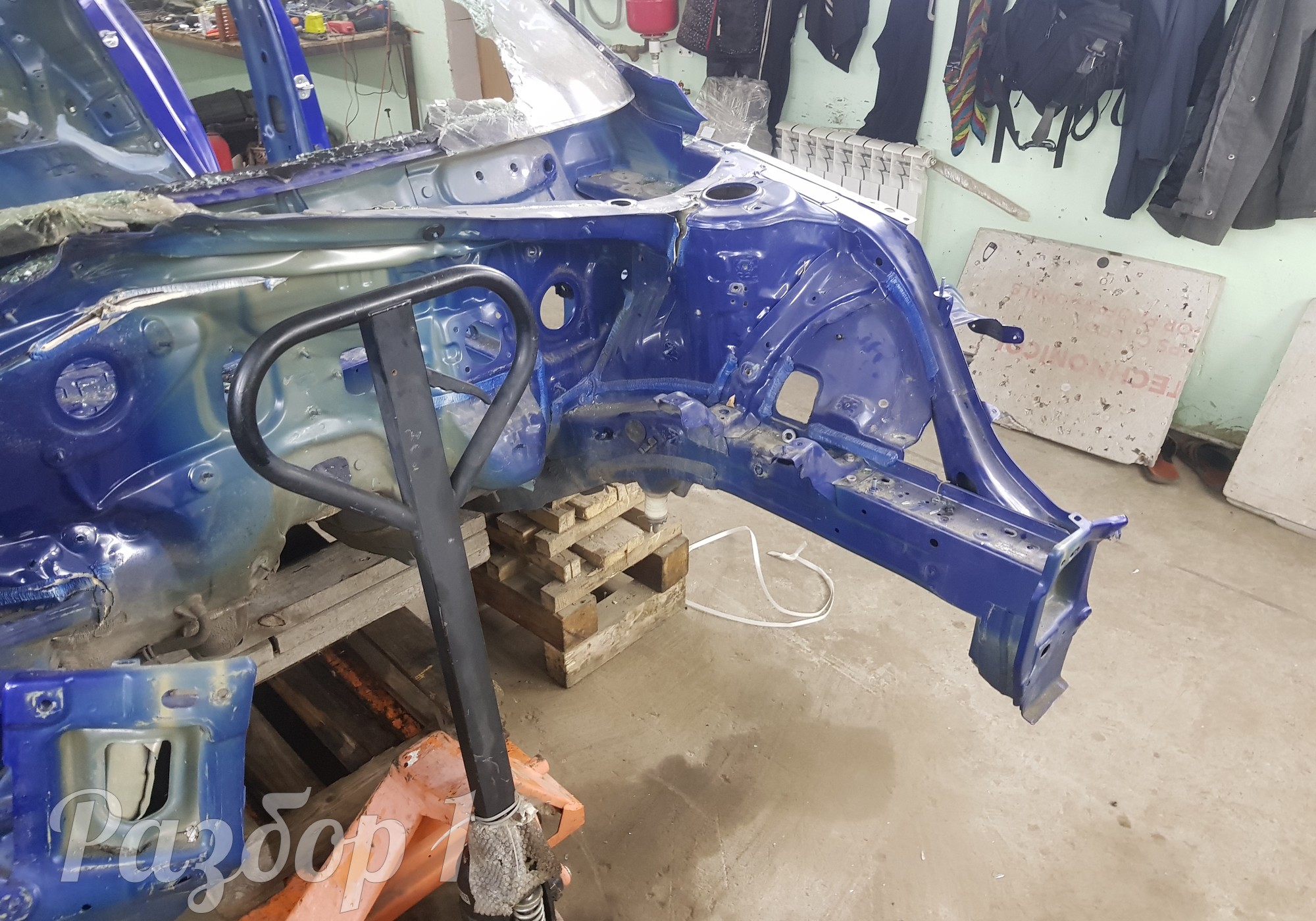 Лонжерон передний левый четверть для Hyundai Elantra CN7 (с 2020)