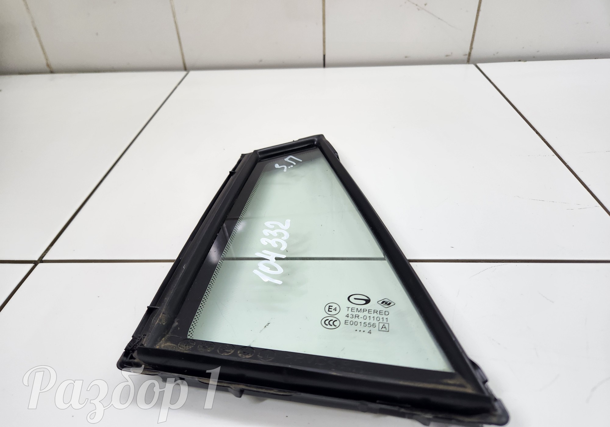 43R011011 Стекло задней правой двери (форточка) для Gac GS3 (с 2024)