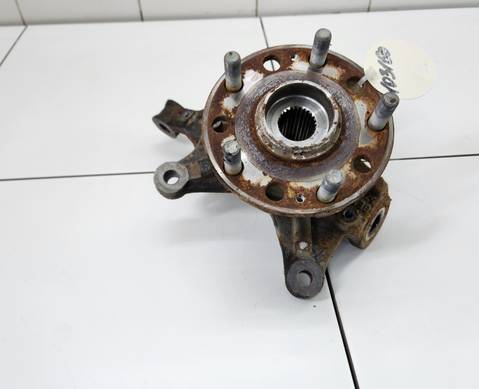 Кулак поворотный передний левый + ступица для Geely Emgrand (SS11) (с 2021)