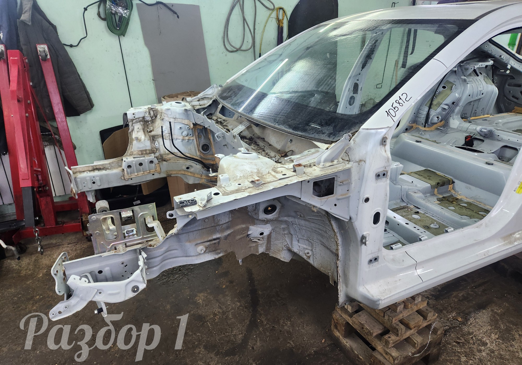 Лонжерон передний левый (четверть) для Faw Bestune B70 (с 2020)