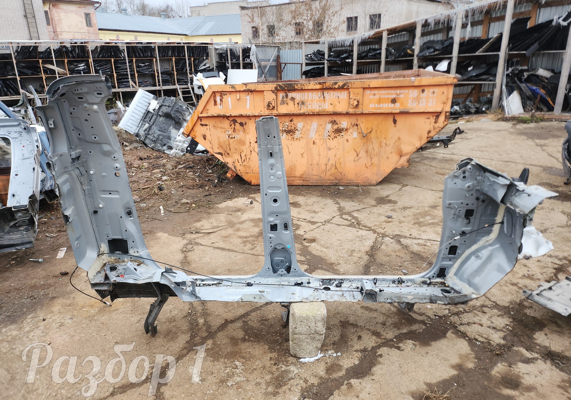 Порог со стойками левый для Jac T9 (с 2023)