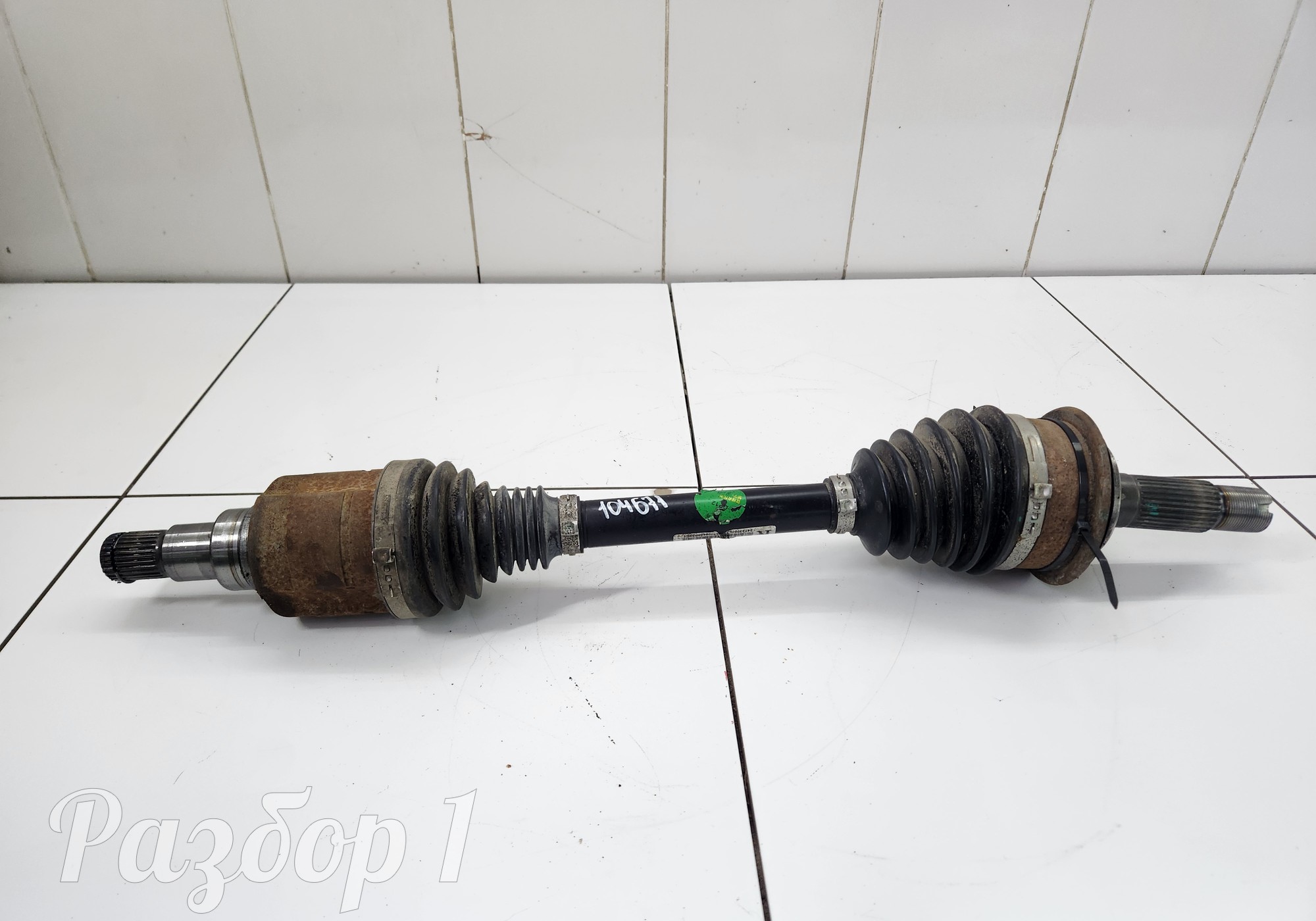 2200400P33C1 Полуось (привод) передняя правая для Jac T9 (с 2023)