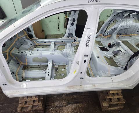 Порог с центральной стойкой левый для Faw Bestune B70 (с 2020)