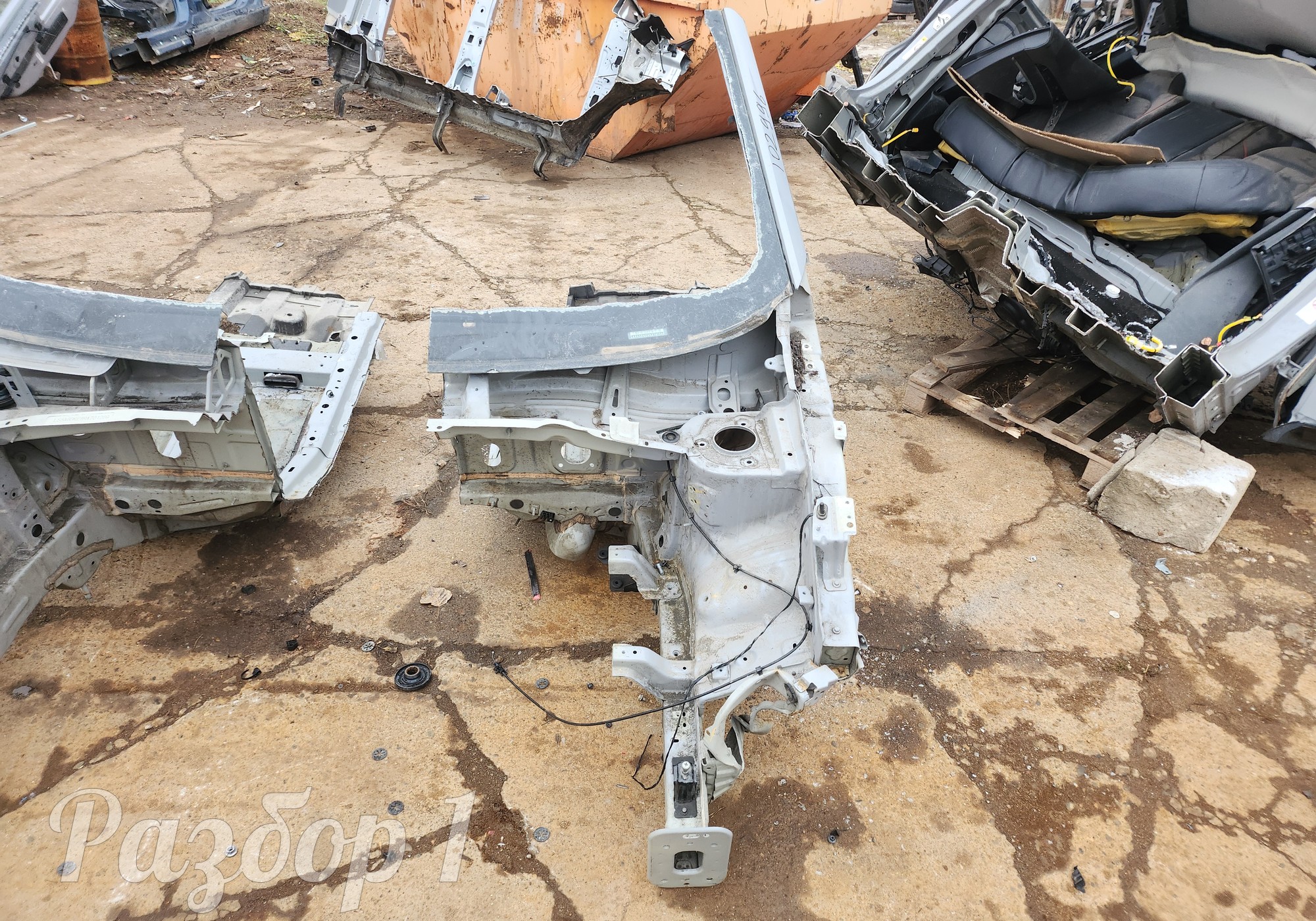 Лонжерон передний левый ( четверть) для Changan UNI-T (с 2020)