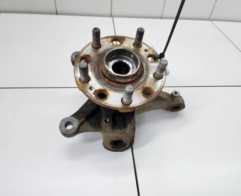 Кулак поворотный передний левый + ступица для Geely Emgrand (SS11) (с 2021)