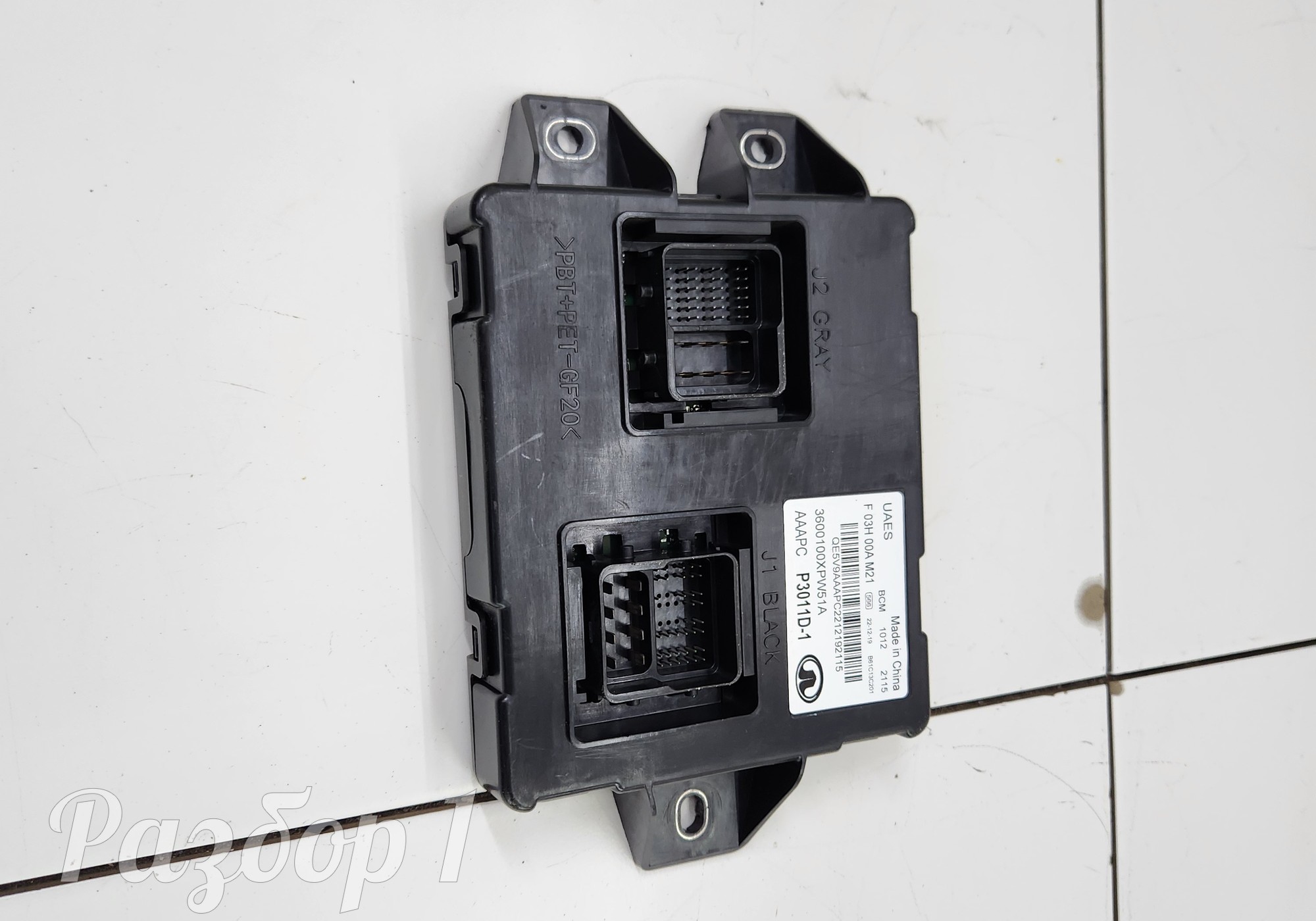 3600100XPW51A Электронный блок управления кузовной электроники для Great Wall Poer (с 2019)