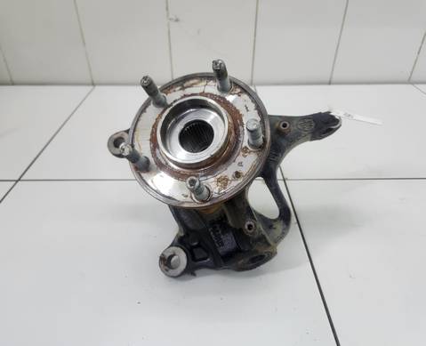 Кулак поворотный передний левый + ступица для Faw Bestune B70 (с 2020)