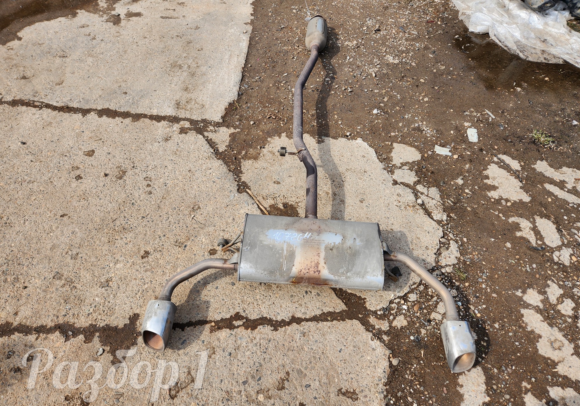 Глушитель для Changan UNI-V (с 2022)