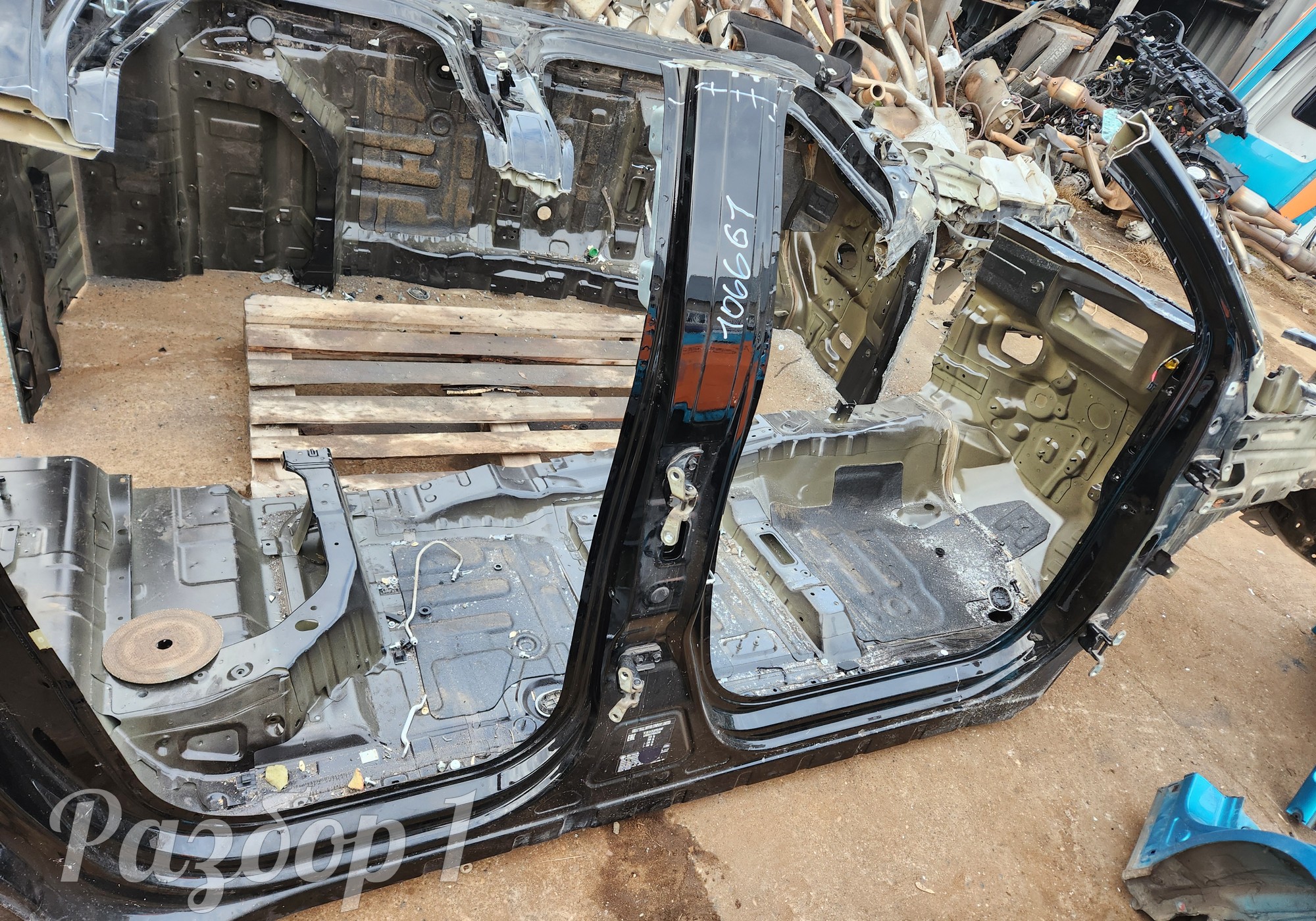 Порог с центральной стойкой правый для Great Wall Poer (с 2019)