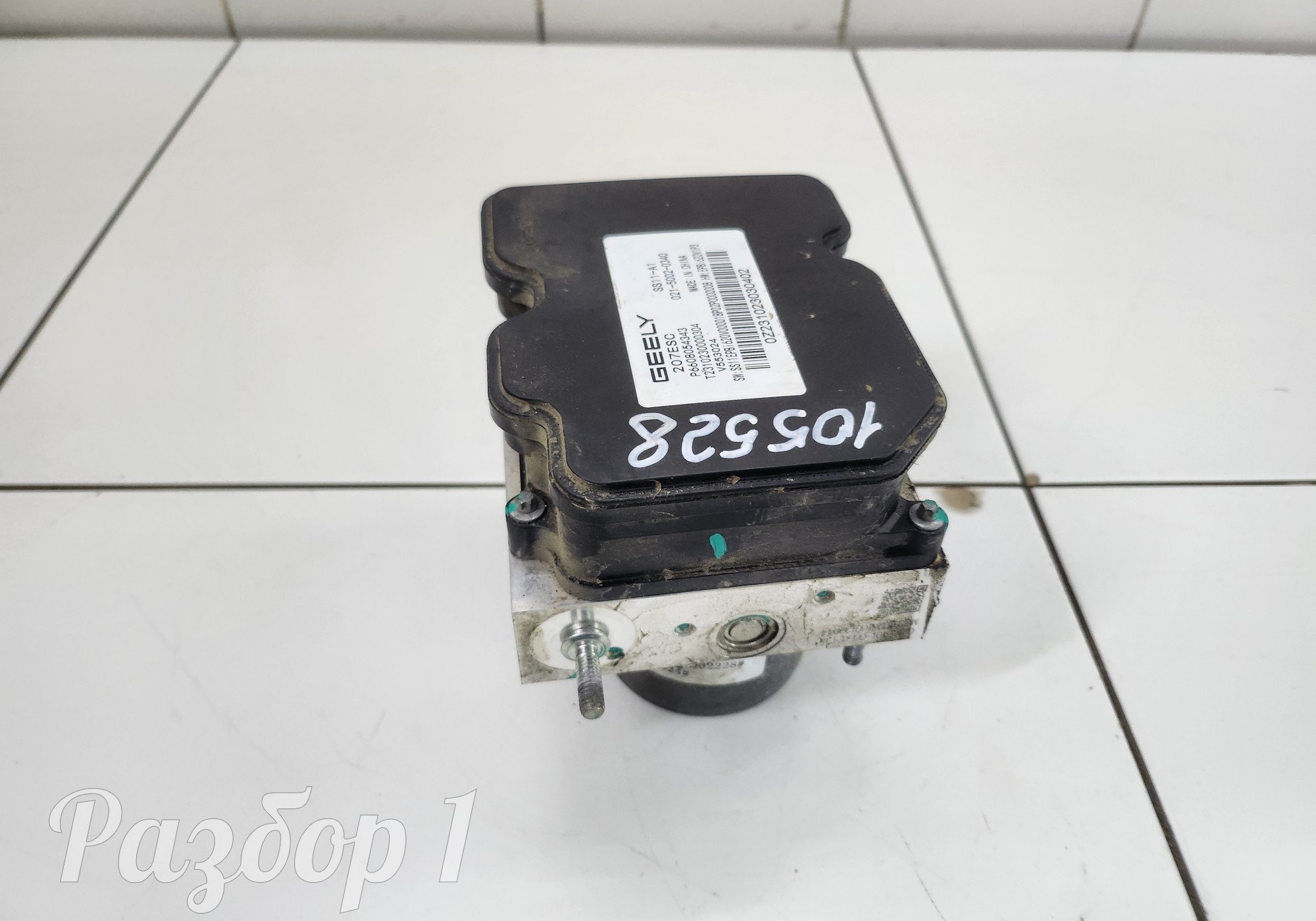 6608054343 Блок ABS (насос) для Geely Emgrand II (с 2021)