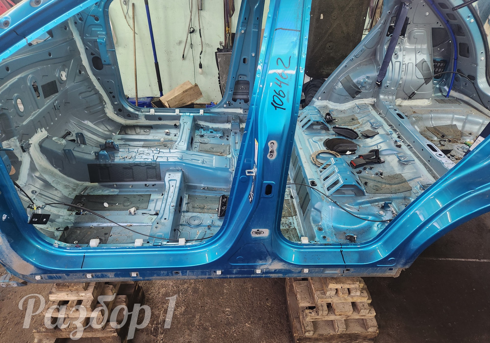 Порог с центральной стойкой левый для Gac GS3 (с 2024)