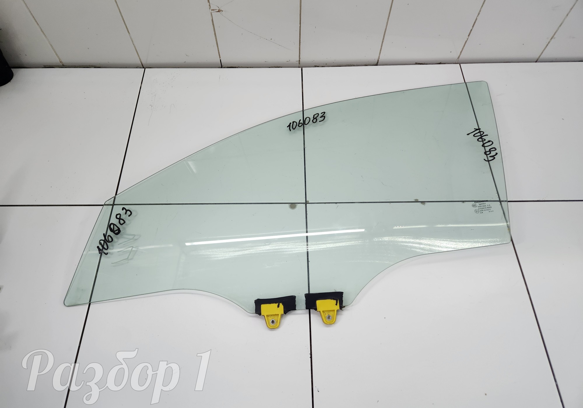 Стекло двери переднее левое для Changan Alsvin (с 2018)