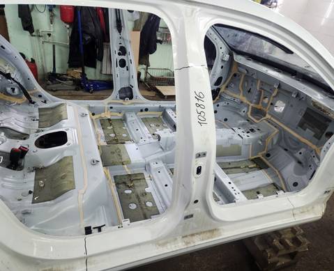 Порог с центральной стойкой правый для Faw Bestune B70 (с 2020)