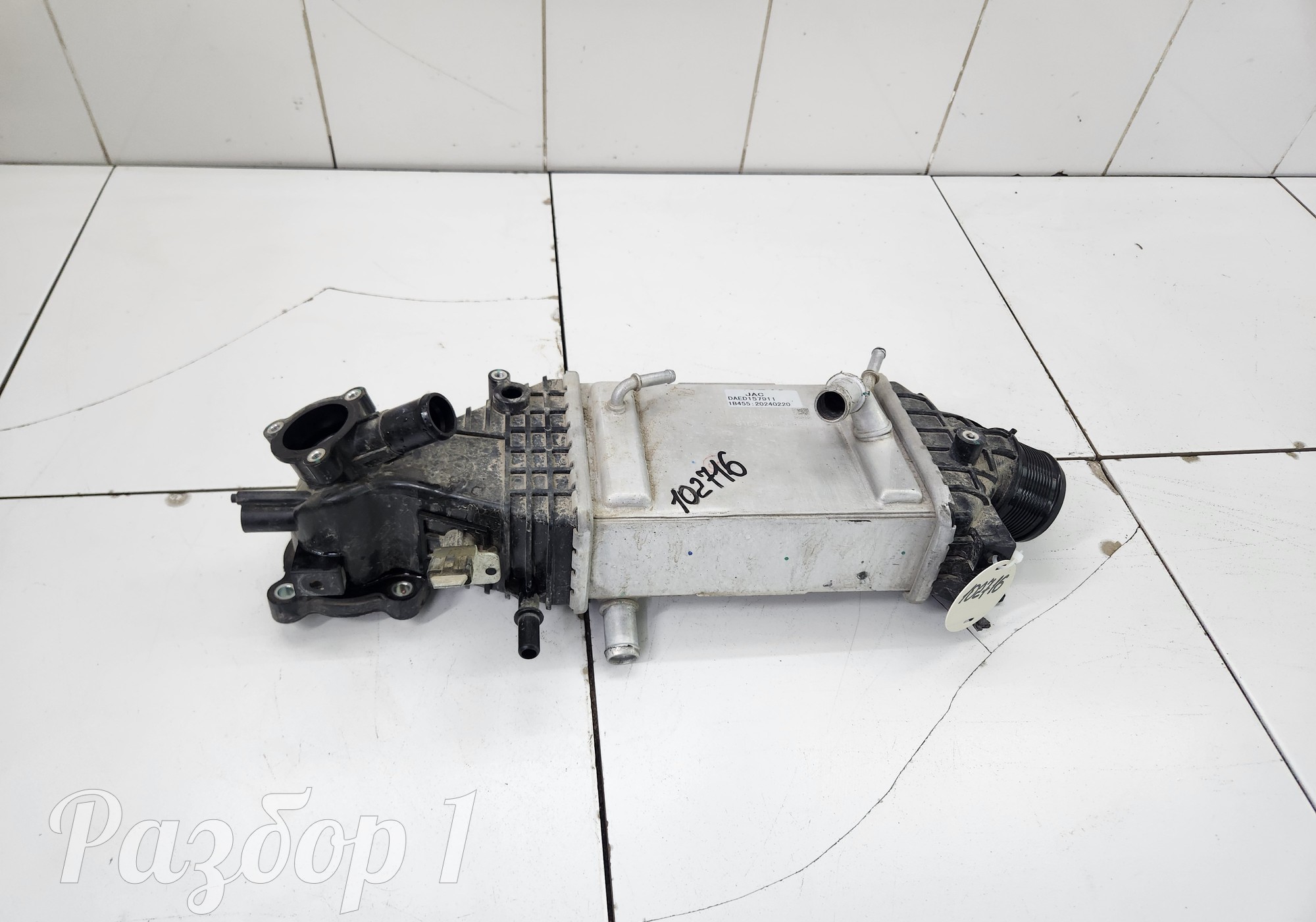 1119600A02 Интеркулер для Jac T9 (с 2023)