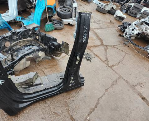 Порог порог с центральной стойкой для Great Wall Poer (с 2019)