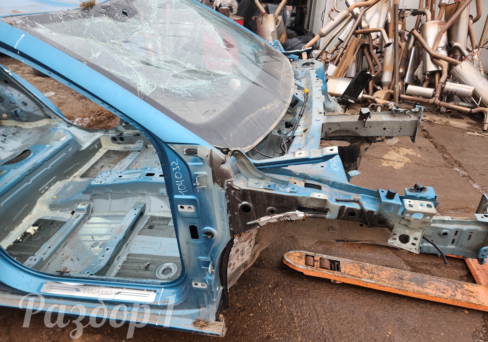 Лонжерон передний правый( четверть) для Geely Emgrand (SS11) (с 2021)