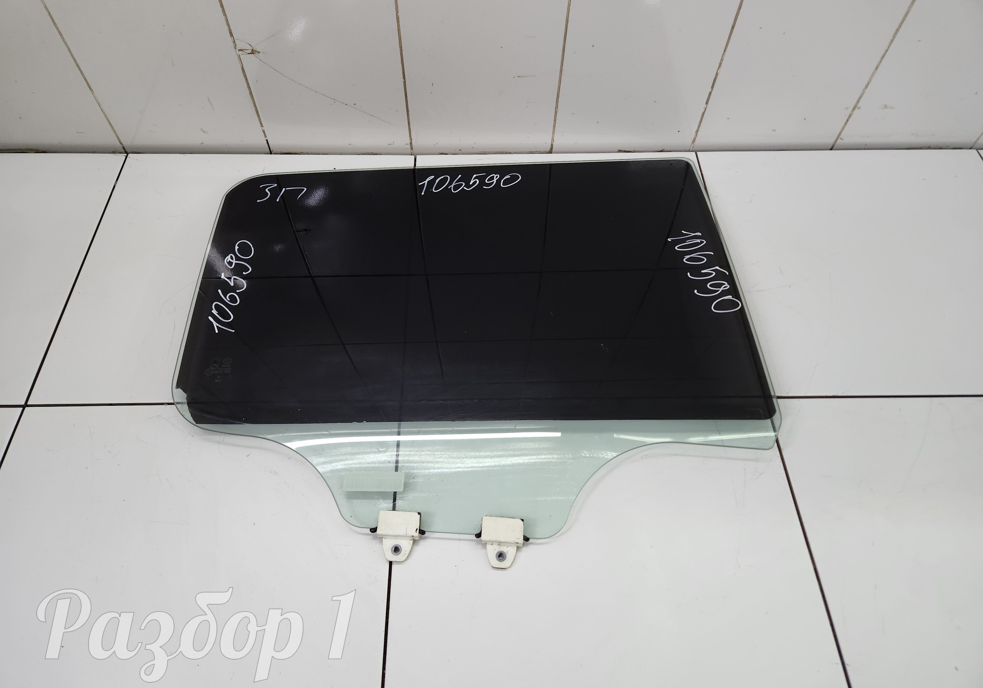 Стекло двери заднее правое для Great Wall Poer (с 2019)