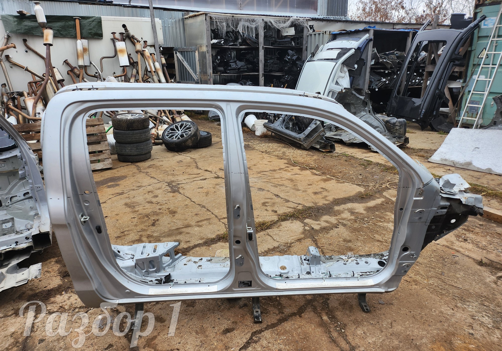 Порог правый бочина правая для Jac T9 (с 2023)