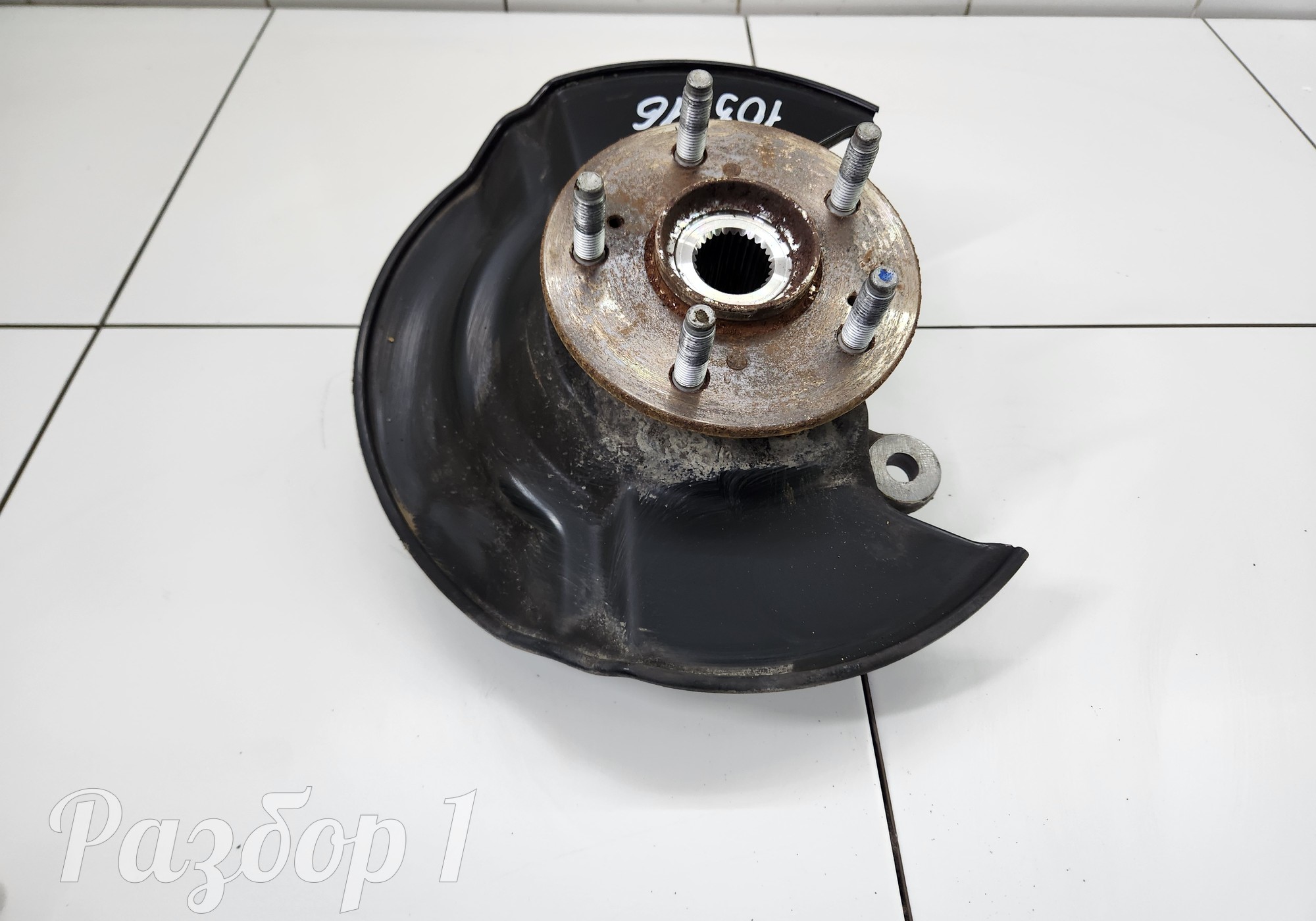 Кулак поворотный передний правый + ступица для Haval M6 II (с 2021)