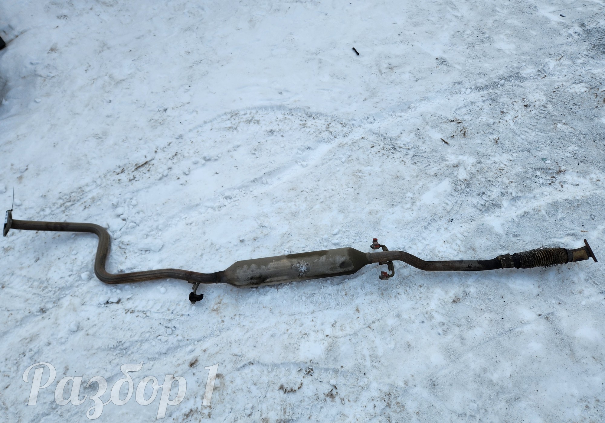 Резонатор+ гофра для Changan Alsvin (с 2018)