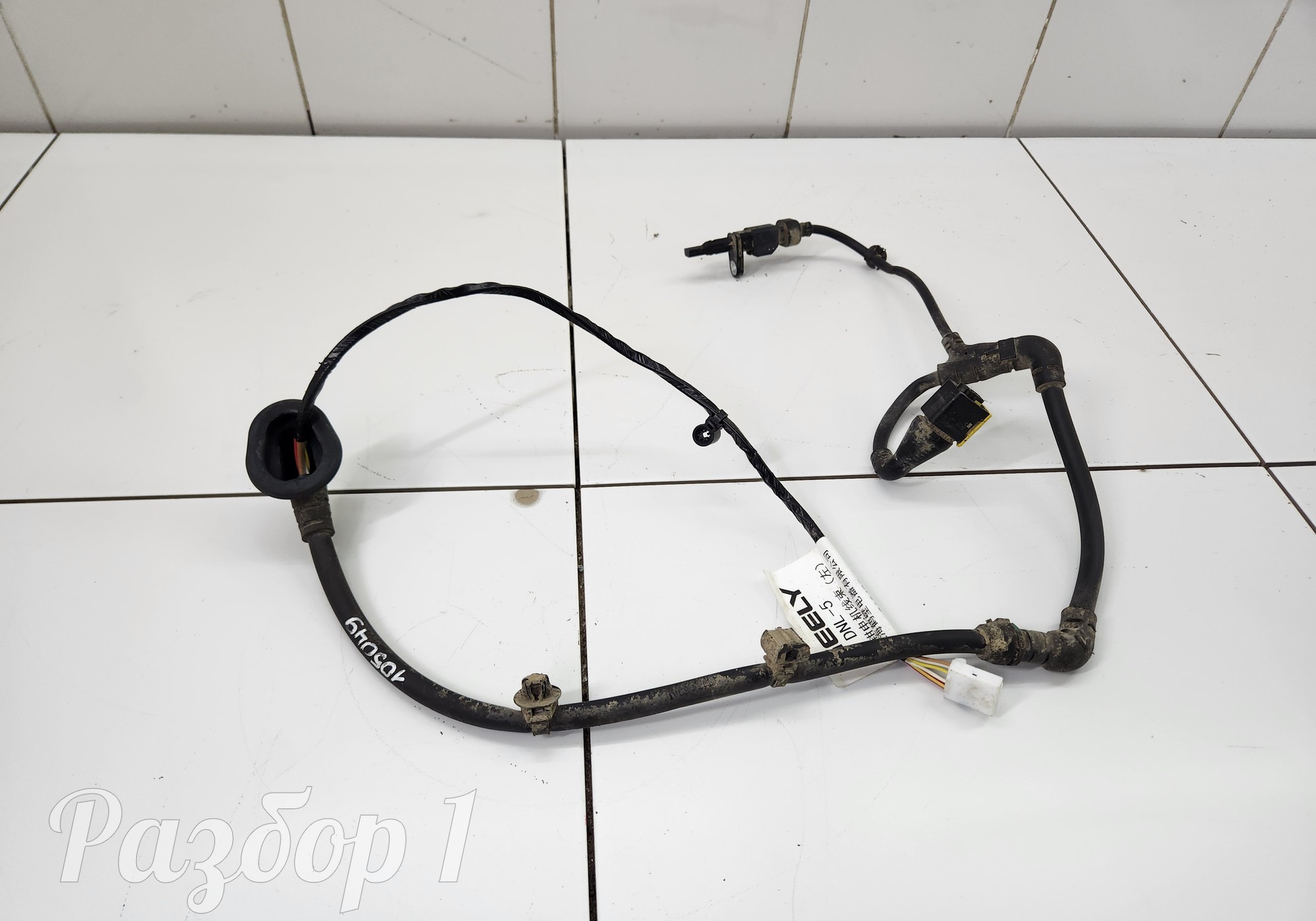 6600007648 Электропроводка заднего левого колеса + датчик abs для Geely Tugella (с 2019)