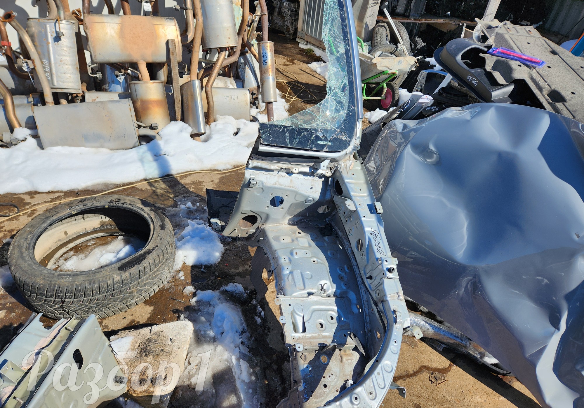 Лонжерон передний левый (четверть) для Great Wall Poer (с 2019)