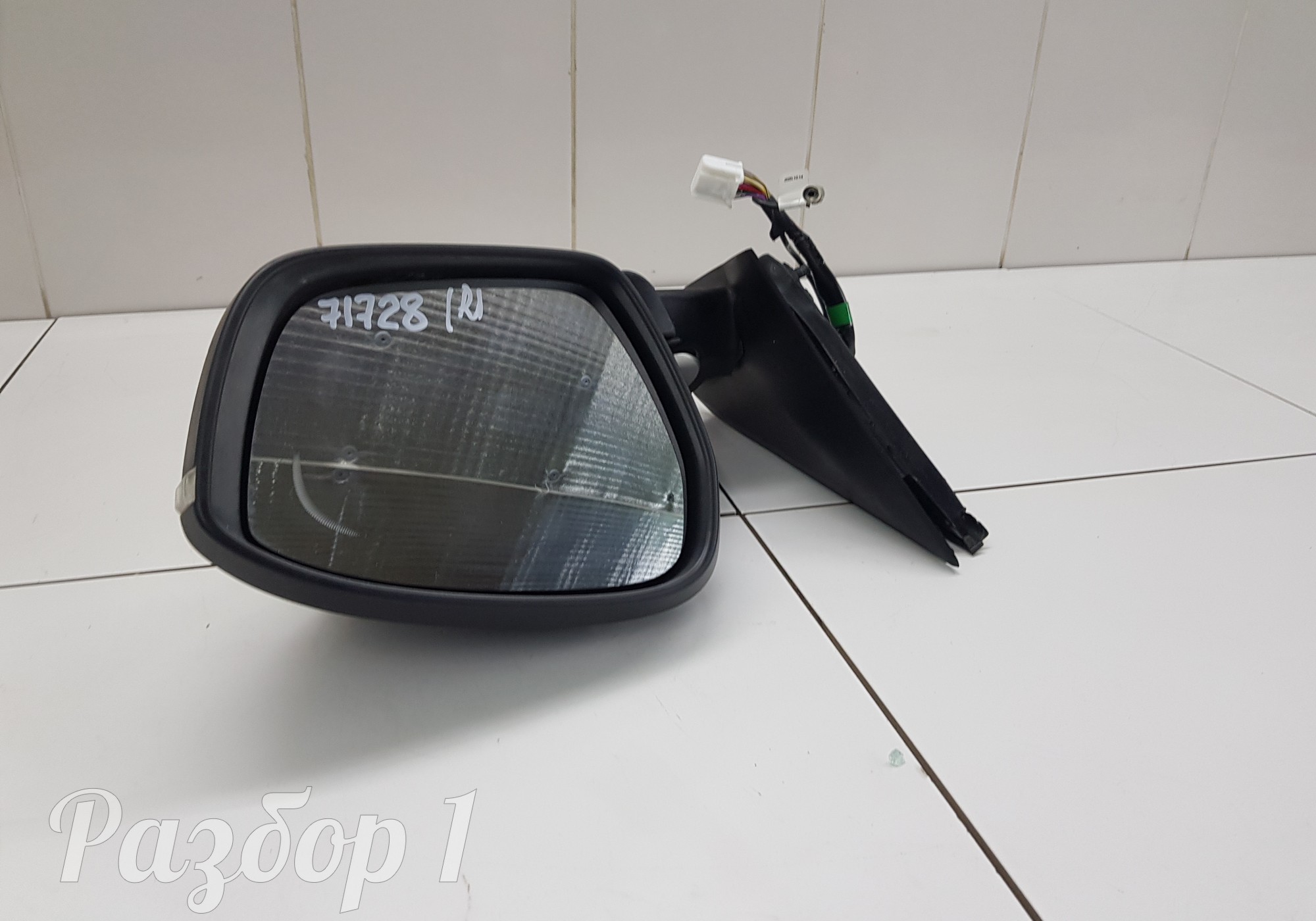 6017075900 Зеркало заднего вида боковое правое 12 контактов для Geely Coolray (с 2020)