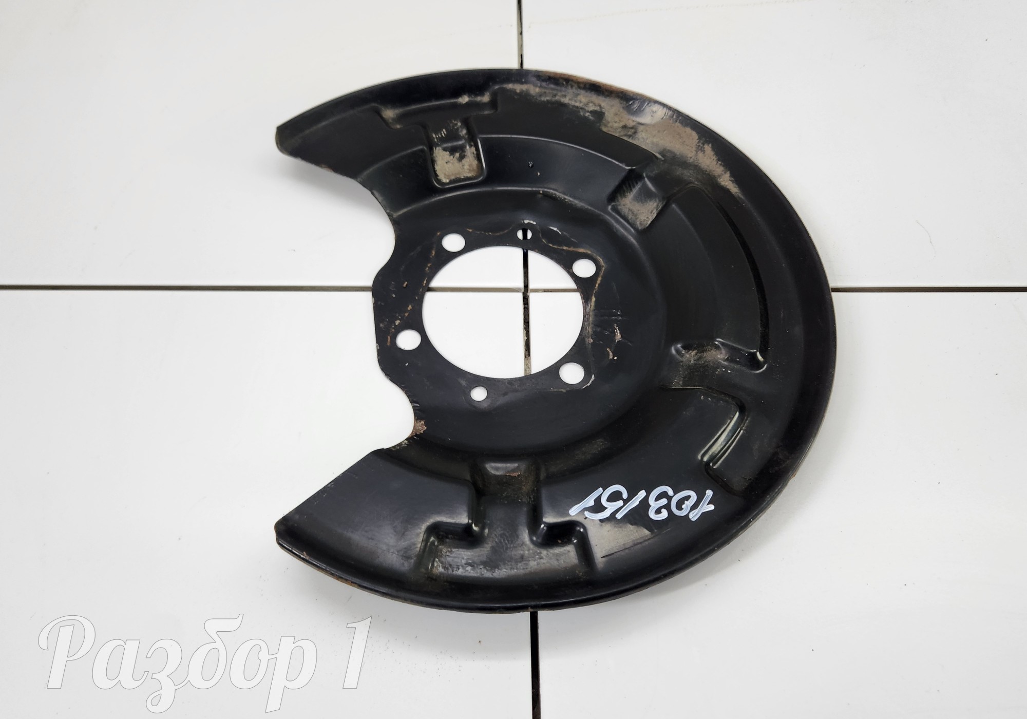 Кожух тормозного диска задний правый для Geely Emgrand (SS11) (с 2021)