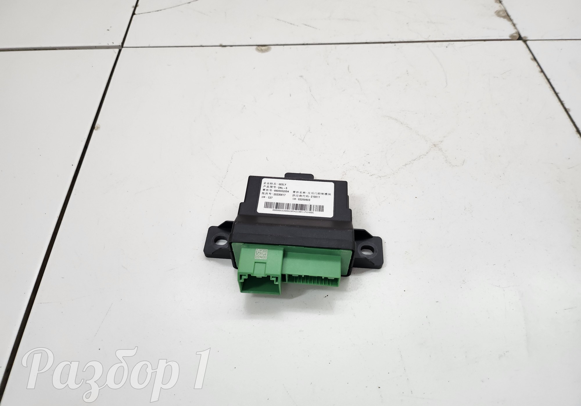 6600002054 Электронный блок задней левой двери для Geely Tugella (с 2019)