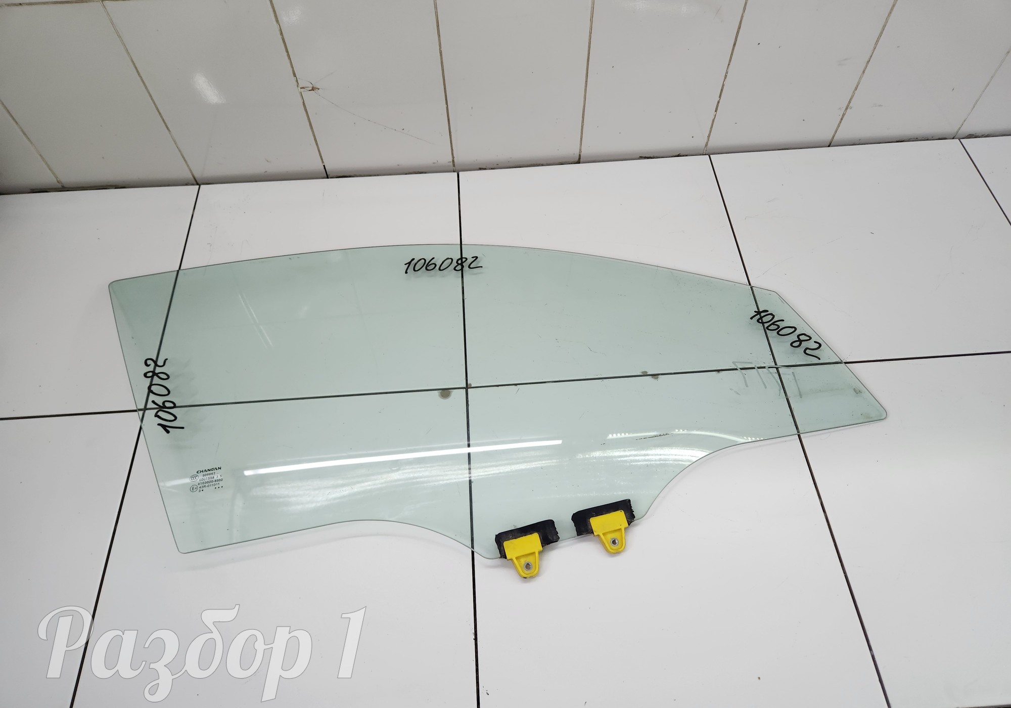 Стекло двери переднее правое для Changan Alsvin (с 2018)