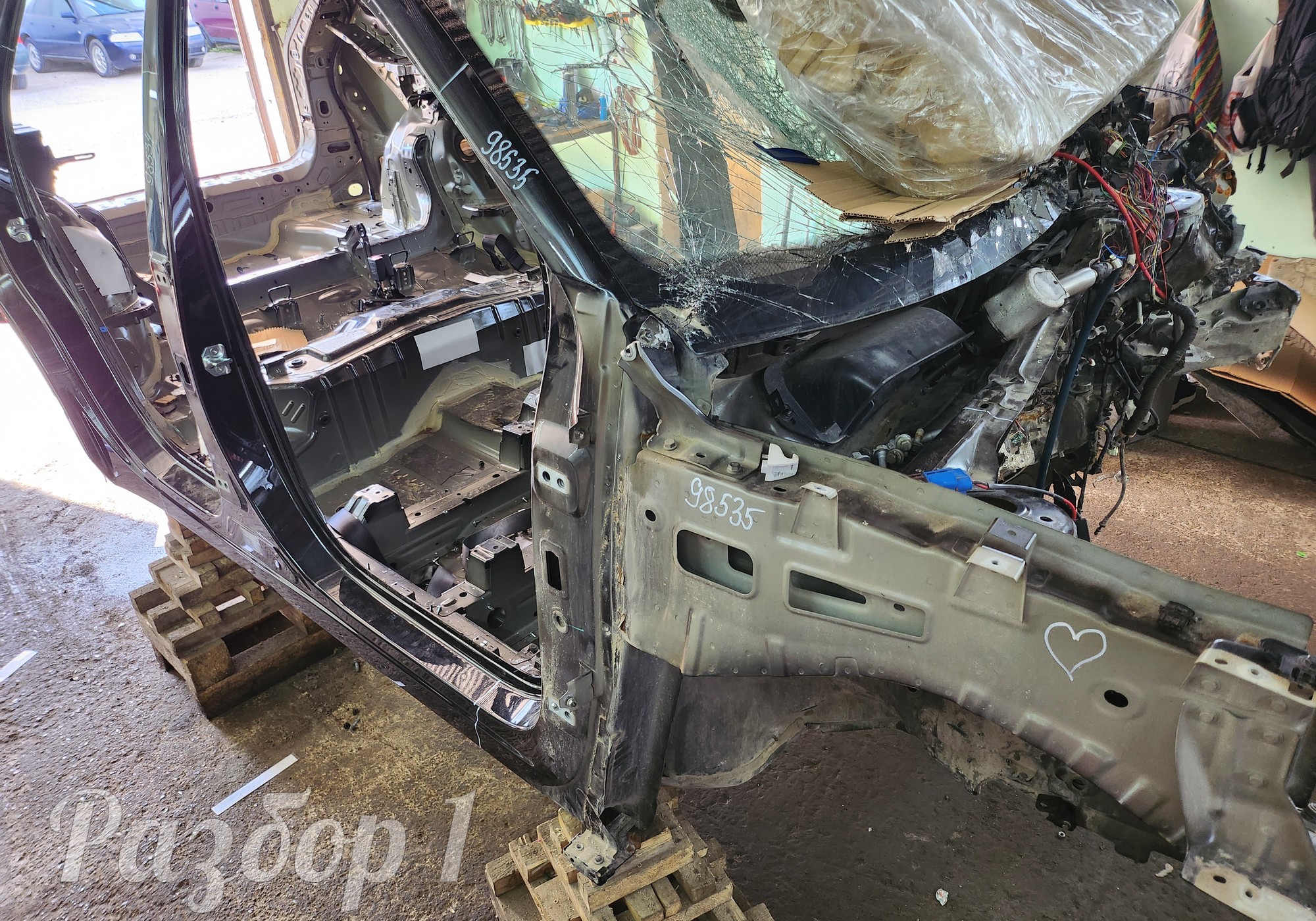 Лонжерон передний правый( четверть) для Geely Atlas II (с 2023)