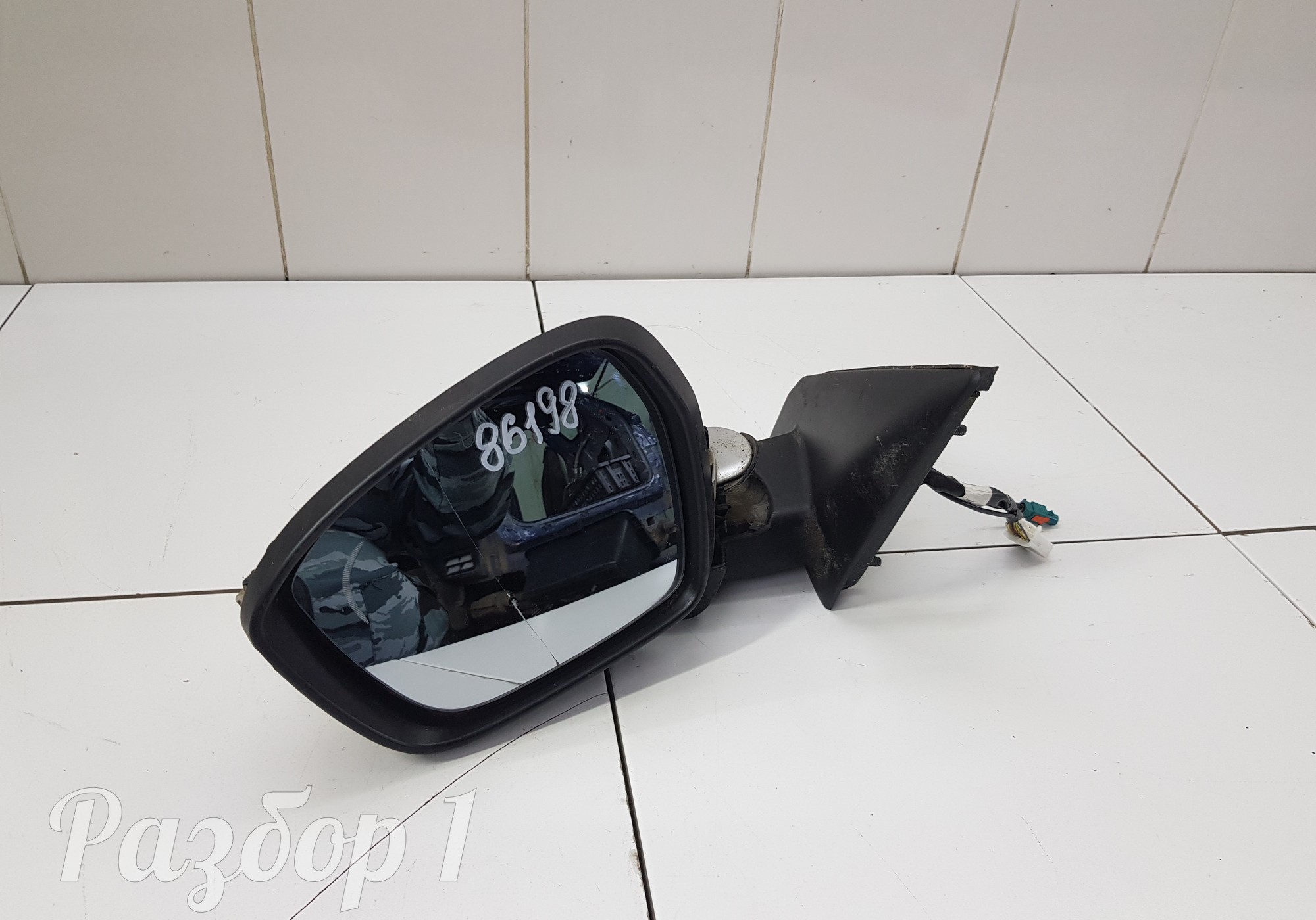 6017075800 Зеркало заднего вида боковое левое 12 контактов для Geely Coolray (с 2020)