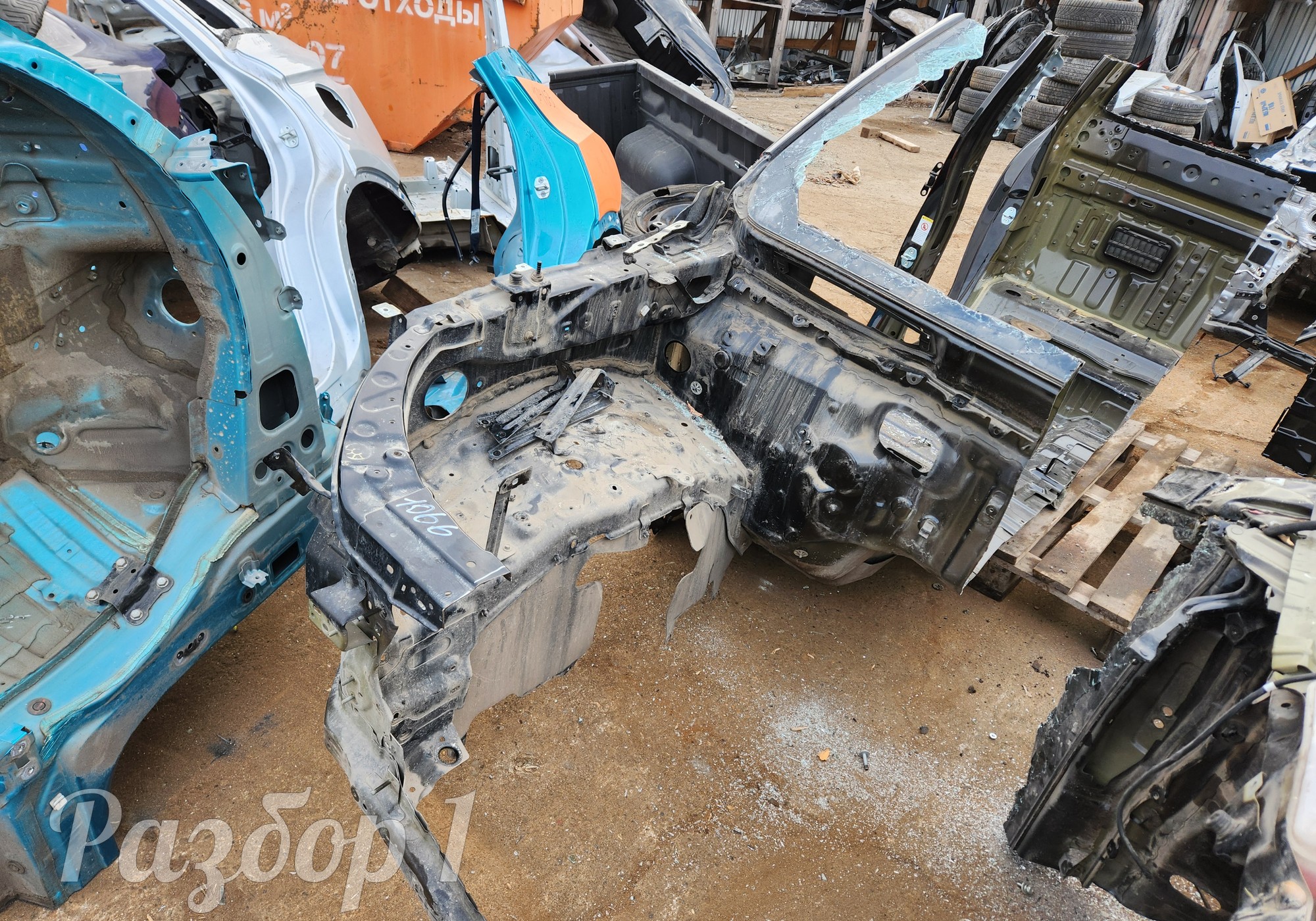 Лонжерон передний правый( четверть) для Great Wall Poer (с 2019)